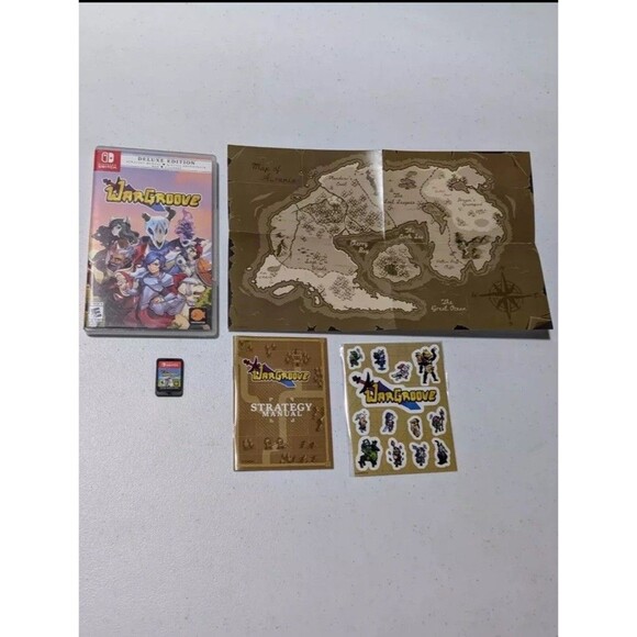 Wargroove Nintendo Switch Game Complete W/ Case, Manual, Map & Stickers - Picture 1 of 1